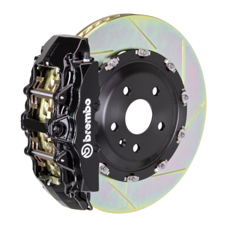 Brembo Brembo 18+ SQ5 (FY) Front GT BBK 6 Piston Cast 380x34 2pc Rotor Slotted Type-1-Black (1N2.9063A1)