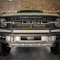 Cali Raised Cali Raised 2021+ Ford Raptor Bumper Light Bar Mounting Kit - 5D Optic Osram 32In DualRow Bar Spot (CR4024)