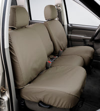 Covercraft Covercraft 99-02 Ford Std Polycotton SeatSaver Custom Front Row Seat Covers - Wet Sand (SS3305PCSA)