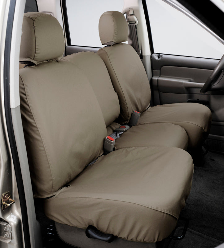 Covercraft Covercraft 17-24 Jeep Compass Polycotton SeatSaver Custom Second Row Seat Covers - Wet Sand (SS7495PCSA)