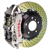 Brembo Brembo 06-11 GS300 Front GTR BBK 6 Piston Billet 355x32 2pc Rotor Drilled-Nickel (1M1.8031AR)