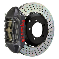 Brembo Brembo 99-05 S2000 Rear GTS BBK 4 Piston Cast 328x28 2pc Rotor Drilled-Black HA (2P1.6009AS)