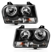 ANZO ANZO 2005-2010 Chrysler 300 Crystal Headlight Black (121544)