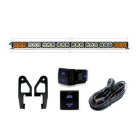 Cali Raised Cali Raised 2024+ Toyota Tacoma Premium Roof Rack Front Light Bar Kit - 43 In Dual Function (CR4109)