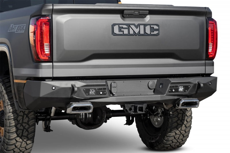 ADD Addictive Desert Designs 19-20 GM 1500 Stealth Fighter Rr Bumper w/ Backup Sensor Cutouts (R441051280103)
