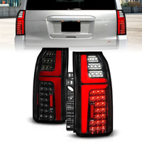 ANZO ANZO 15-20 Chevrolet Tahoe Sequential LED Tube Taillights Black (311468)