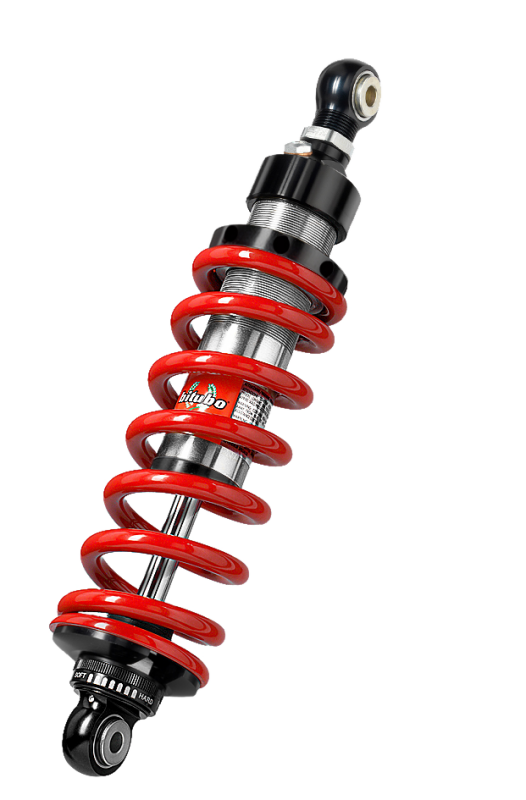 Bitubo Suspension Bitubo XZE4 Monoshocks Adjustable: Spring Preload, Rebound, Length -10mm, Red Spring (K0096XZE41)