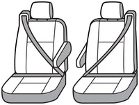 Covercraft Covercraft Endura Waterproof Polyester SeatSaver Custom Front Row Seat Covers (SS3245WFBK)