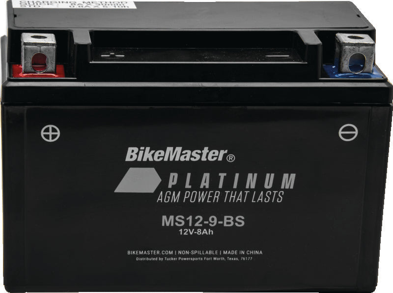 BikeMaster G BikeMaster AGM Battery - MS12-9-BS (780746)