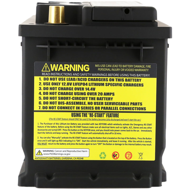 Antigravity Battery Antigravity H6/Group 48 Lithium Car Battery (AG-H6-30-16)