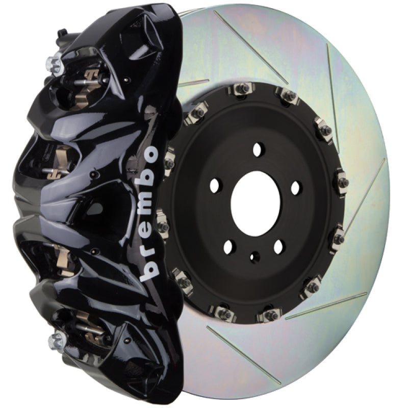 Brembo Brembo 19+ G-Class (Excl. AMG) Front GT BBK 8 Piston Cast 412x38 2pc Rotor Slotted Type1-Black (1Q2.9622A1)