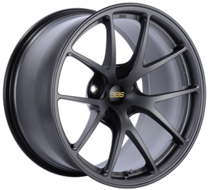 BBS Discount C BBS RI-A 18x10 5x120 ET25 Matte Graphite Wheel -82mm PFS/Clip Required (RIA045MGR)