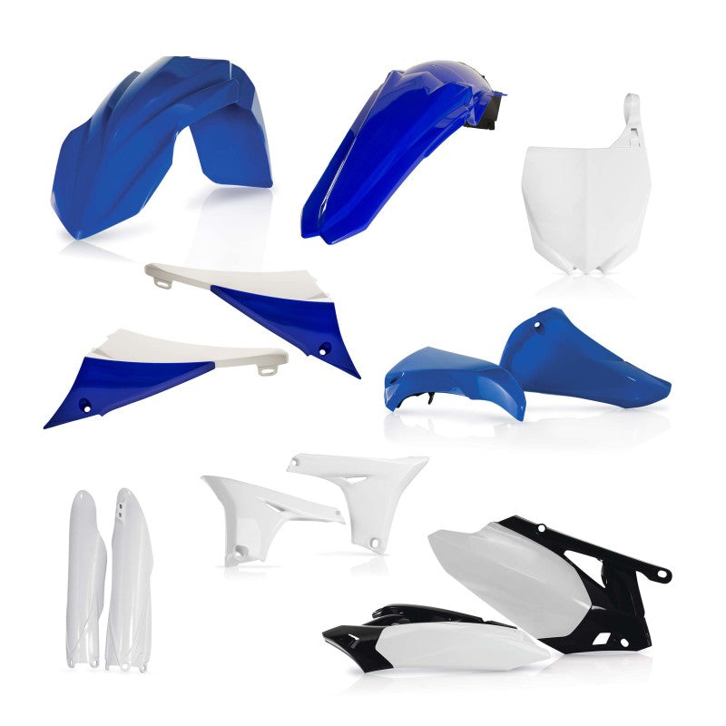 Acerbis Acerbis 10-13 Yamaha YZ450F Full Plastic Kit - Blue 11-12 (2198022882)
