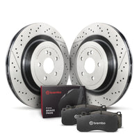 Brembo OE B Brembo OE Rear Disc Brake Kit (KT04420)