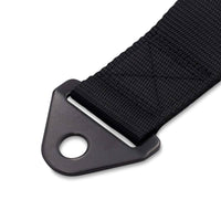 BLOX Racing BLOX Racing Universal Tow Strap With BLOX Logo - Black (BXAP-00034-BK)