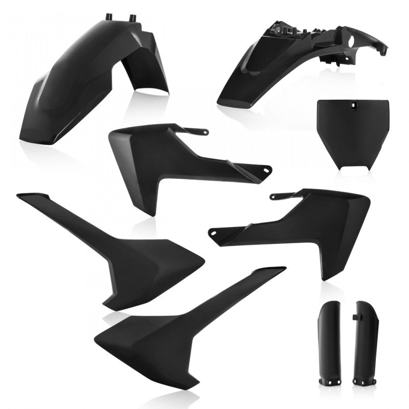 Acerbis Acerbis 17+ Husqvarna TC65 Full Plastic Kit - Black (2731980001)