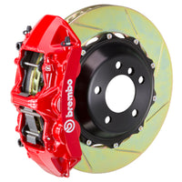 Brembo Brembo 05-09 F430 Challenge Front GT BBK 6 Piston Cast 380x32 2pc Rotor Slotted Type-1-Red (1M2.9026A2)