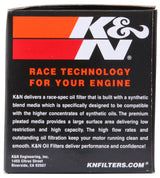 K&N Honda / Kawasaki / Arctic Cat / Suzuki / Triumph / Yamaha 2.594in OD x 2.813in H Oil Filter - KN-204-1