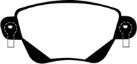 EBC 01-04 Jaguar X-Type 2.5 Ultimax2 Rear Brake Pads - UD911