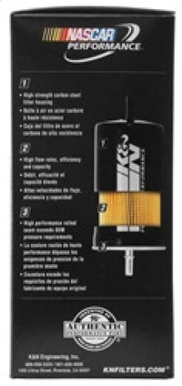 K&N Cellulose Media Fuel Filter 2.125in OD x 5.438in L - PF-2500