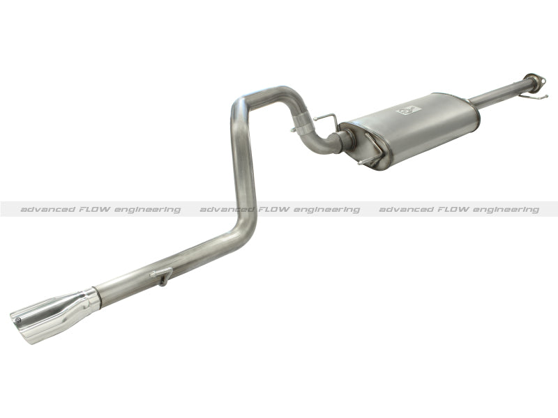 aFe MachFORCE XP Cat-Back 05-09 Lexus GX470 V8 4.7L 409SS w/ Oval Polished Tips Exhaust System - 49-46016-P