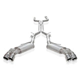 Stainless Works 2016+ Chevy Camaro SS 6.2L 3in Redline Catback w/AFM Valve NPP Valve 4in Quad Tips - CA16AVCBR