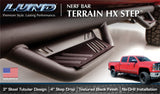 Lund 05-15 Toyota Tacoma Access Cab Terrain HX Step Nerf Bars - Black - 34641659