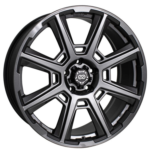 Enkei Storm 18x8 40mm Offset 5x110 72.6mm Bore Anthracite Wheel - 525-880-5140AP