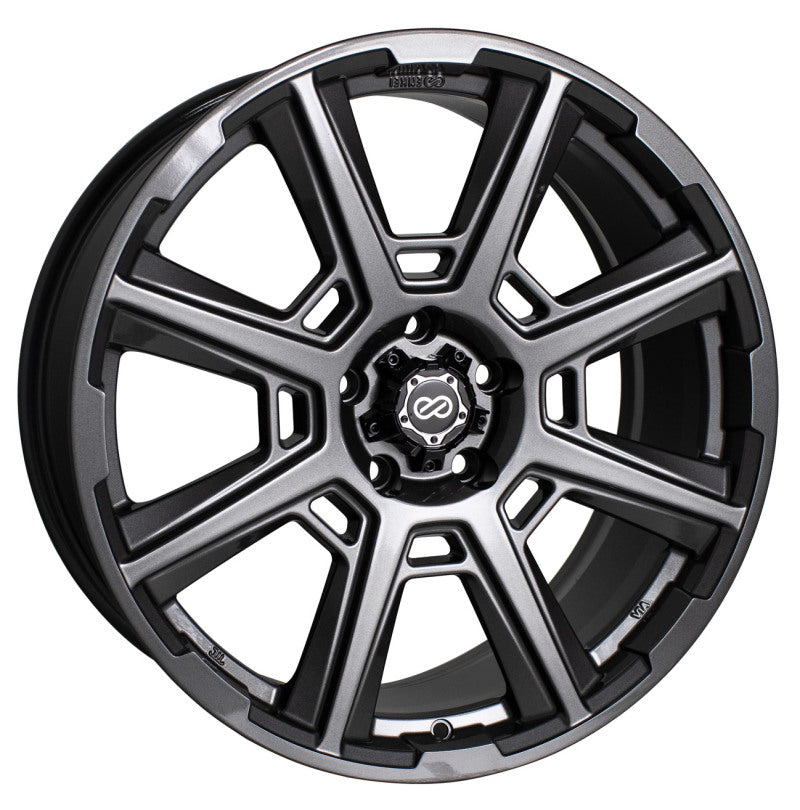 Enkei Storm 20x8.5 40mm Offset 5x120 72.6mm Bore Anthracite Wheel - 525-285-1240AP