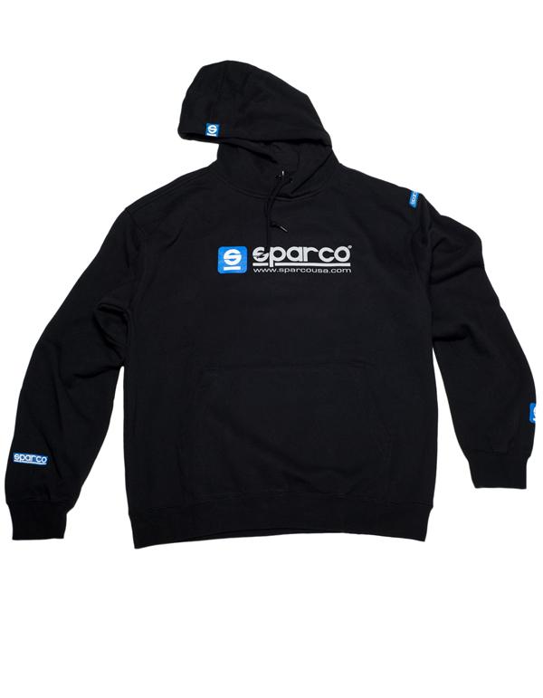 Sparco Swtshrt Hooded Www Blk Sml - SP03100NR1S