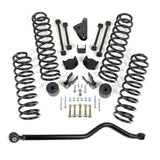 ReadyLift Suspension 07-18 Jeep Wrangler JK 4.0in Spring Kit w/Adjustable Track Bar w/o Shocks - 69-6402