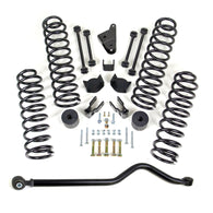 ReadyLift Suspension 07-18 Jeep Wrangler JK 4.0in Spring Kit w/Adjustable Track Bar w/o Shocks - 69-6402