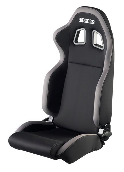 Sparco Seat R100 Black/Grey - 00961NRGR
