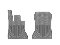 WeatherTech 13+ Mercedes-Benz SL-Class Front Rubber Mats - Grey - W299GR