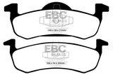 EBC 13+ Lincoln MKT 3.5 Twin Turbo (Performance Brakes) Redstuff Rear Brake Pads - DP31804C