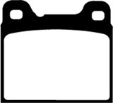 EBC 91-93 Volvo 740 2.3 (ABS) (Girling) Ultimax2 Rear Brake Pads - UD541