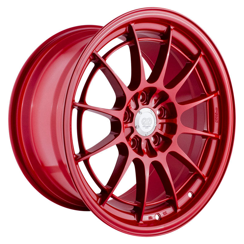 Enkei NT03+M 18x9.5 5x114.3 40mm Offset 72.6mm Bore - Competition Red Wheel - 3658956540RD