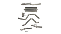 Corsa 2019+ Chevy Silverado 5.3L Crew Cab 3in Cat-Back Dual Rear Exit w/ Polished Tip - 21028