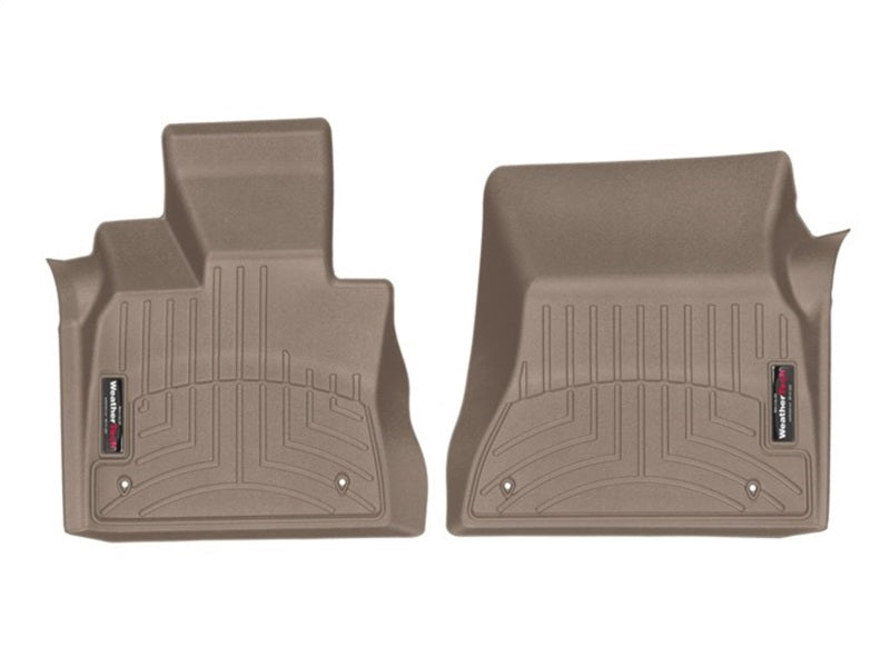 WeatherTech 2018+ BMW X5 Front FloorLiner - Tan - 4513351