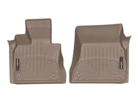 WeatherTech 2018+ BMW X5 Front FloorLiner - Tan - 4513351