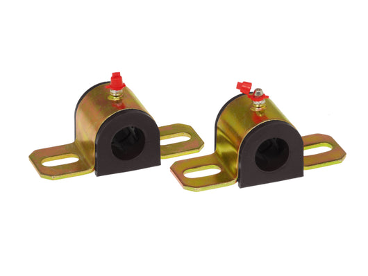 Prothane Universal Greasable Sway Bar Bushings - 15/16in - Type B Bracket - Black - 19-1176-BL
