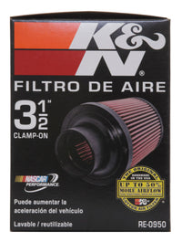 K&N Universal Rubber Filter 3 1/2inch ID FLG / 6inch Base / 4-5/8inch Top / 6inch Height - RE-0950
