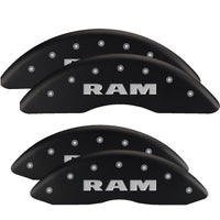 MGP 4 Caliper Covers Engraved Front & Rear MGP Yellow finish black ch - 12088SMGPYL