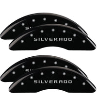 MGP 4 Caliper Covers Engraved Front & Rear MGP Yellow finish black ch - 14214SMGPYL