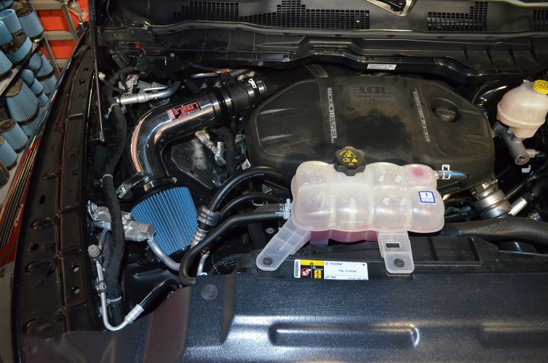 Injen 2016 Dodge Ram Ecoboost 3.0L V6 Wrinkle Black Power-Flow Short Ram Intake - PF8054WB