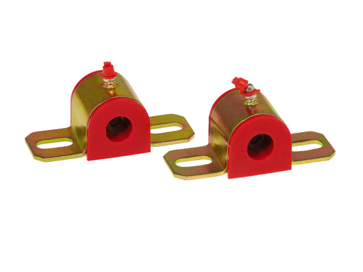 Prothane Universal Greasable Sway Bar Bushings - 3/4in - Type B Bracket - Red - 19-1173