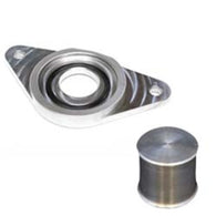Torque Solution HKS BOV Adapter Flange w/ Plug: Subaru WRX / STi - TS-SU-HKSc