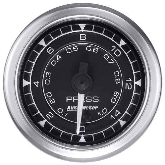Autometer Chrono 2-1/16in 15PSI Manifold Pressure Gauge - 8150