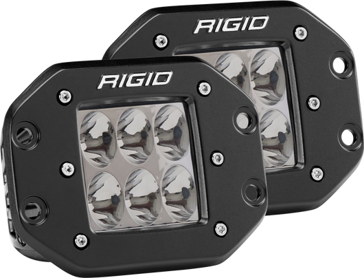Rigid Industries D2 - Flush Mount - Driving Pair - 512313