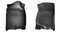 Husky Liners 07-14 Cadillac Escalade ESV/EXT Weatherbeater Black Front Floor Liners - 18201